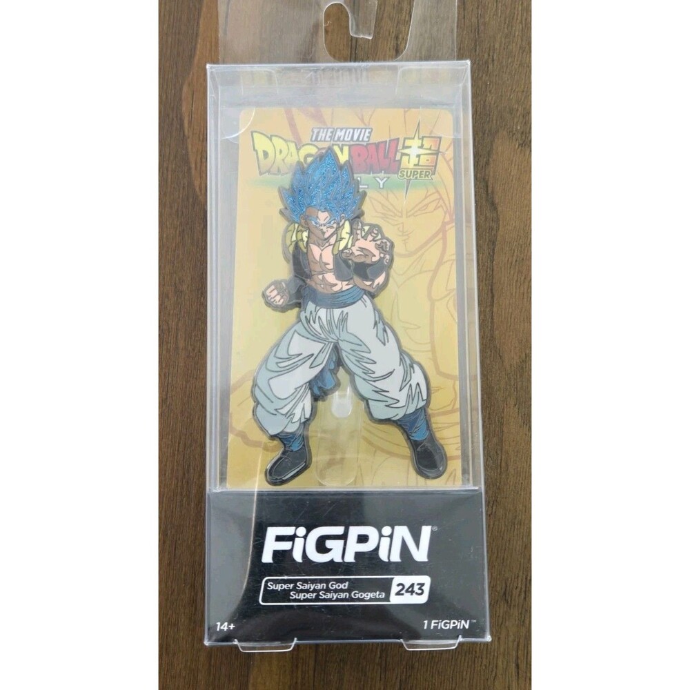FiGPiN #243 Dragon Ball Z  Super Saiyan God Super Saiyan Gogeta
